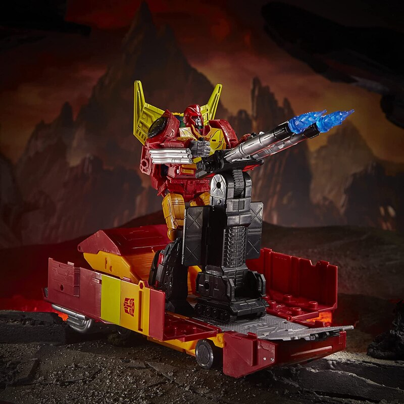 transformers generations war for cybertron kingdom rodimus prime commander action figure